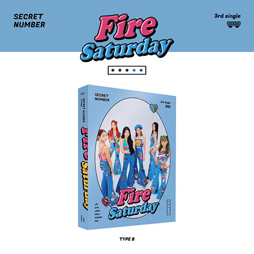 SECRET NUMBER - Fire Saturday [3rd Single Album - Standard Edition] - Image 3