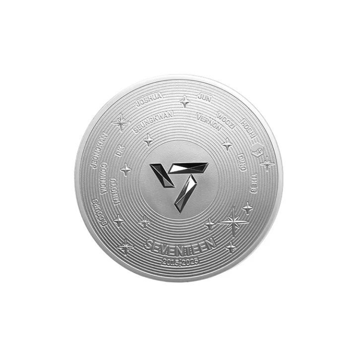 SEVENTEEN - 10th Anniversary Commemorative Silver Medal