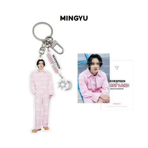 SEVENTEEN - Acrylic Keyring [2023 SEVENTEEN in CARAT LAND] - Image 3