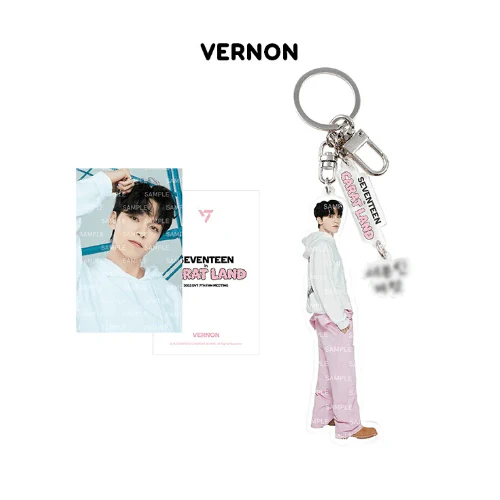 SEVENTEEN - Acrylic Keyring [2023 SEVENTEEN in CARAT LAND] - Image 4