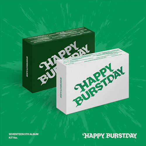 SEVENTEEN - HAPPY BURSTDAY [5th Album - KiT Ver.]