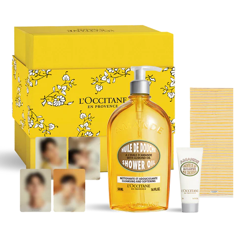 SEVENTEEN MINGYU - L'Occitane Almond Shower Oil Set [MINGYU's Pick]