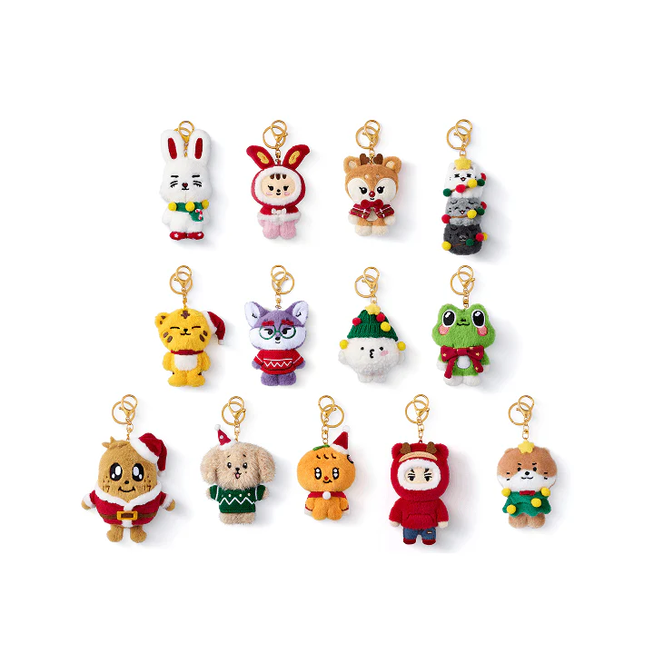 [2ND PRE-ORDER] SEVENTEEN - Plush Keyring [HOLIDAY with MINITEEN Official MD]