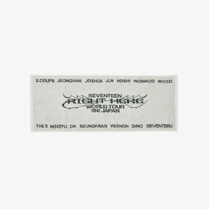 SEVENTEEN - Towel ['RIGHT HERE' World Tour in Japan Official MD]