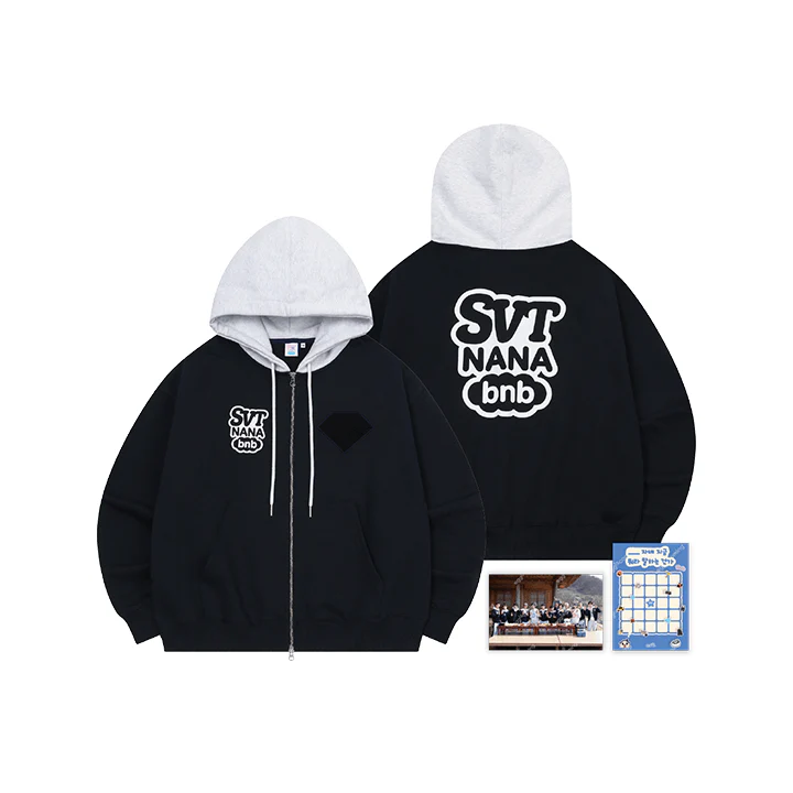 SEVENTEEN - Zip-Up Hoodie [NANA bnb with SEVENTEEN Official MD]