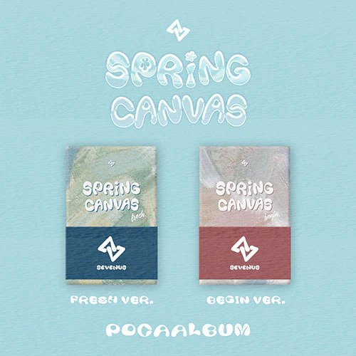 SEVENUS - SPRING CANVAS [1st Mini Album - POCA Ver.]