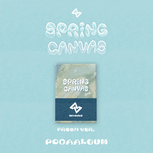 SEVENUS - SPRING CANVAS [1st Mini Album - POCA Ver.] - Image 2