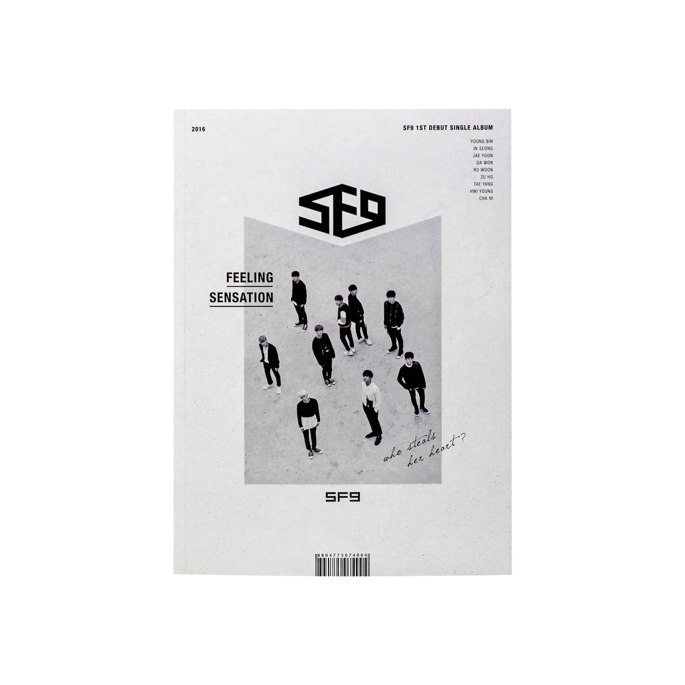SF9 - Feeling Sensation [Debut Single Album] - Image 3