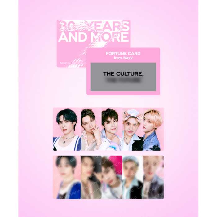 SMTOWN - Fortune Scratch Card Set [SMTOWN LIVE 2025 Tour Official MD] - Image 11