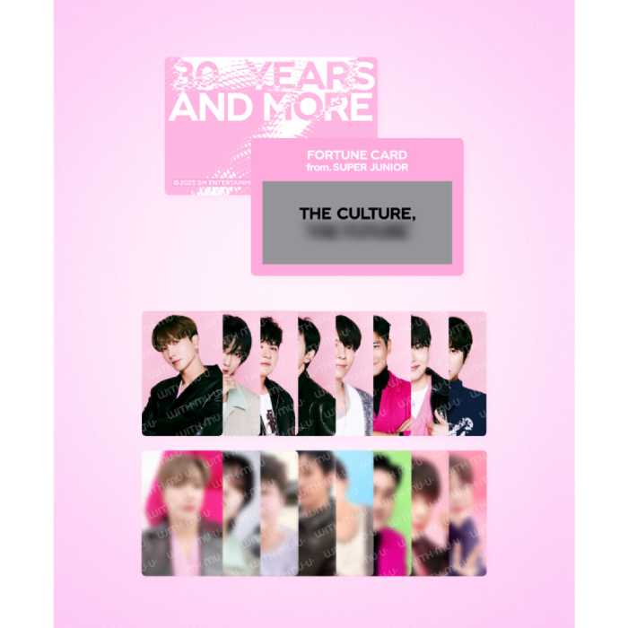 SMTOWN - Fortune Scratch Card Set [SMTOWN LIVE 2025 Tour Official MD] - Image 4