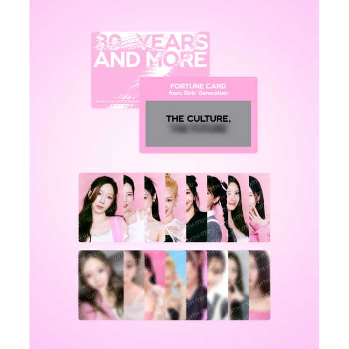 SMTOWN - Fortune Scratch Card Set [SMTOWN LIVE 2025 Tour Official MD] - Image 5
