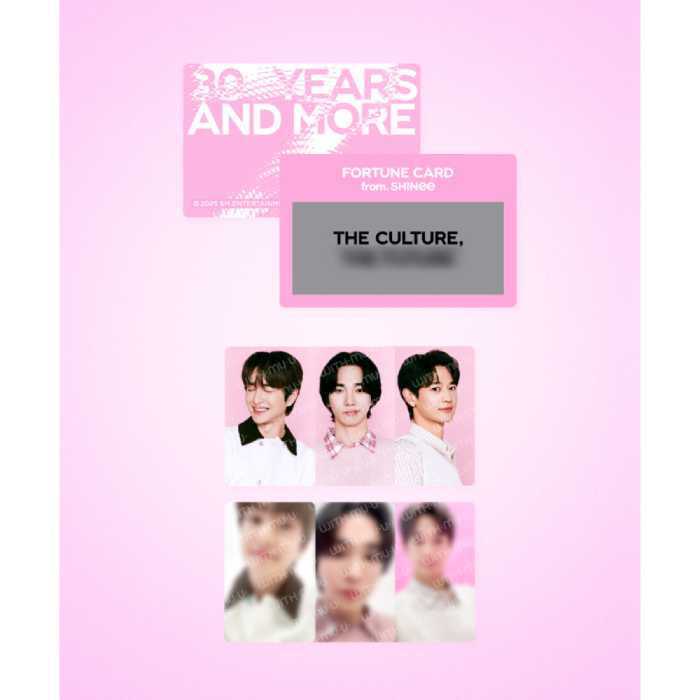 SMTOWN - Fortune Scratch Card Set [SMTOWN LIVE 2025 Tour Official MD] - Image 6