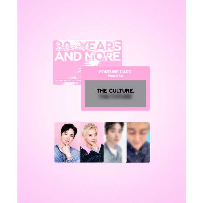 SMTOWN - Fortune Scratch Card Set [SMTOWN LIVE 2025 Tour Official MD] - Image 7