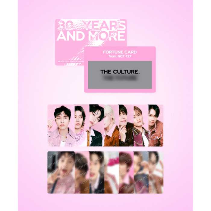 SMTOWN - Fortune Scratch Card Set [SMTOWN LIVE 2025 Tour Official MD] - Image 9