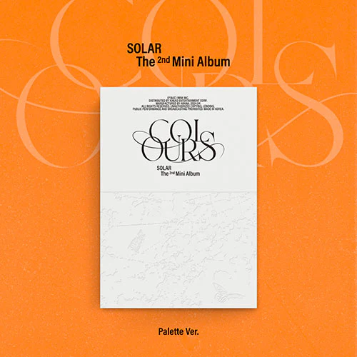 Solar - COLOURS [2nd Mini Album - Palette Ver.]