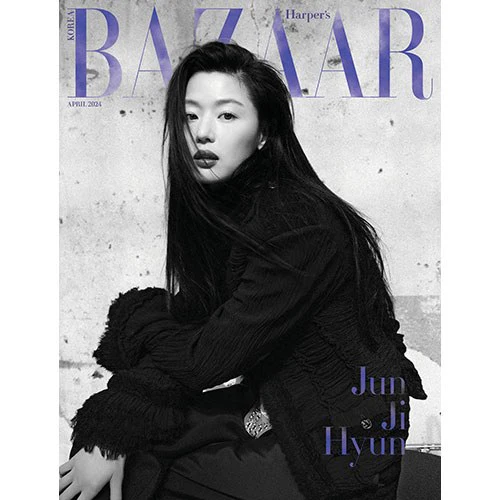 Son Heung Min and Jun Ji Hyun Cover - Harper's BAZAAR [April 2024] - Image 4