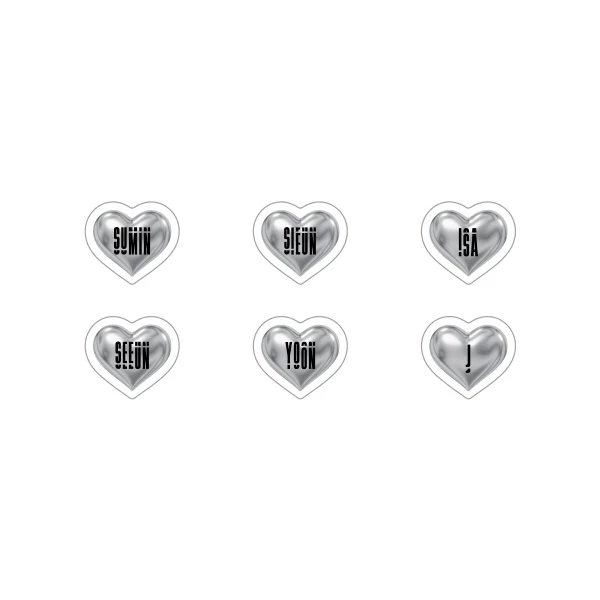 STAYC - Acrylic Parts Set [2025 Tour 'STAY TUNED' in Seoul Official MD]