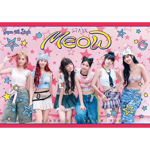 STAYC - MEOW / Cheeky Icy Thang [4th JP Single Album - Limited Edition]