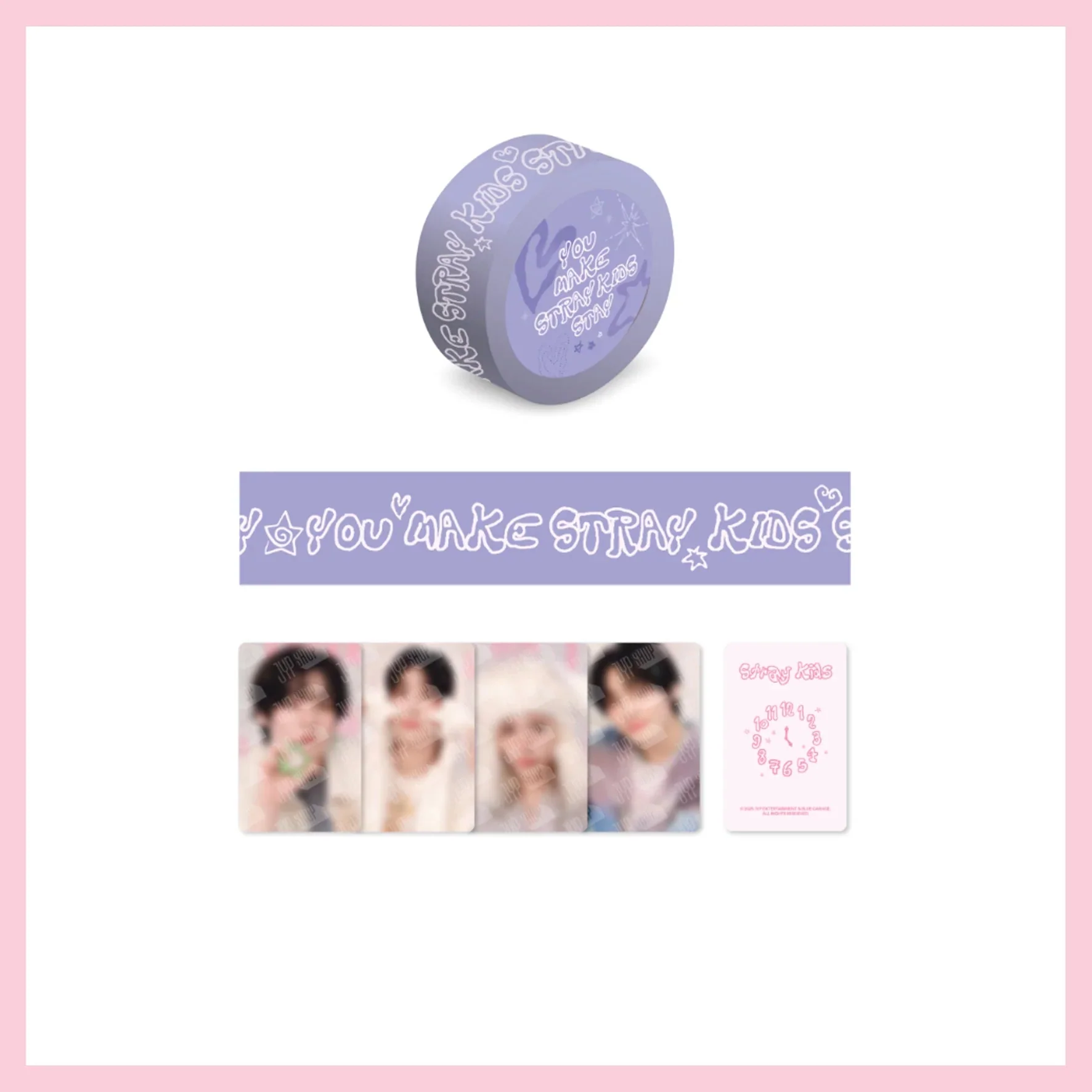 Stray Kids - Box Tape Set [5th Fanmeeting 'SKZ 5'CLOCK' Official MD] - Image 3