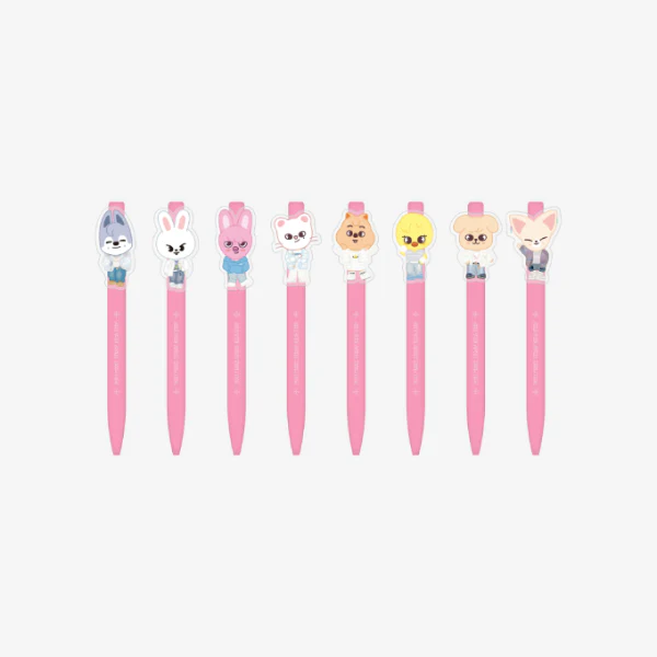 Stray Kids - SKZOO Character Gel Pen [5th Fanmeeting 'SKZ 5'CLOCK' Official MD]