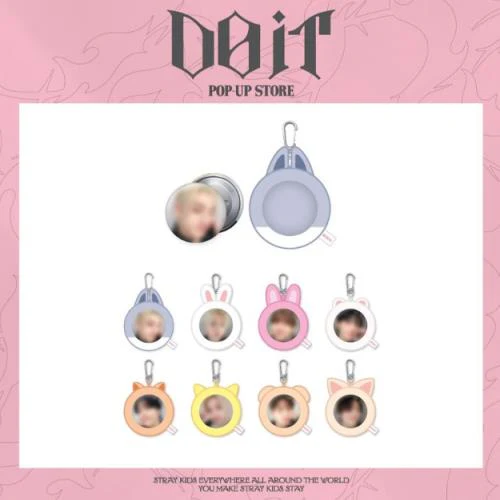 [PRE-ORDER] Stray Kids - Soft Face Badge & SKZOO Cover Set [DO IT POP-UP Store Official MD]
