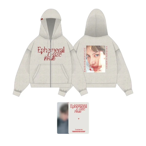 TAEMIN - Hoodie Zip-Up [2024-25 World Tour 'Ephemeral Gaze' Finale Official MD]