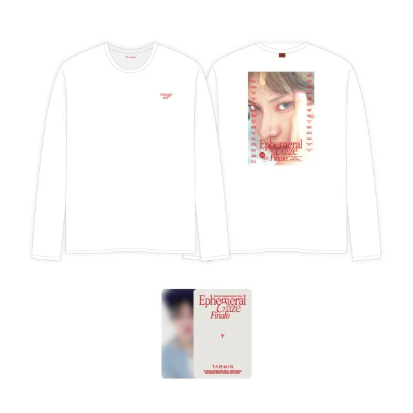 TAEMIN - Long Sleeve T-Shirt [2024-25 World Tour 'Ephemeral Gaze' Finale Official MD]