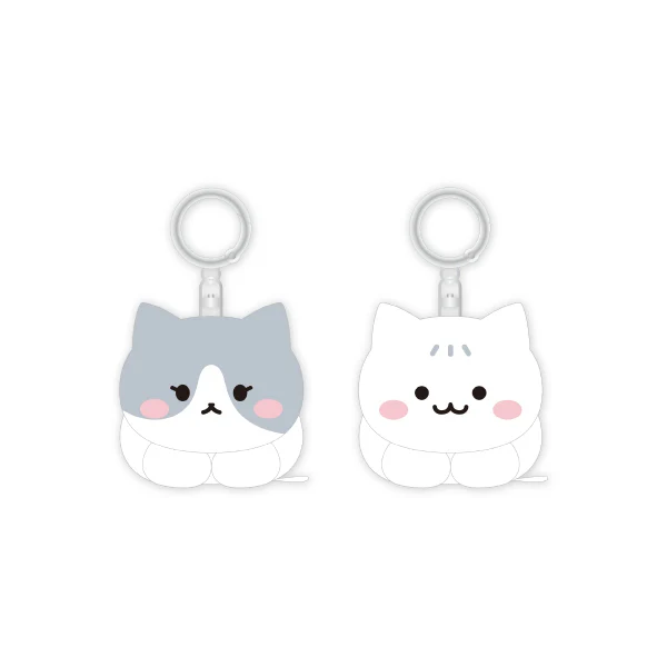 TAEMIN - Mini Plush Keyring (Cat Loaf Ver.) [2025 GGUNG DAENG 'Love Blossom' POP-UP MD]