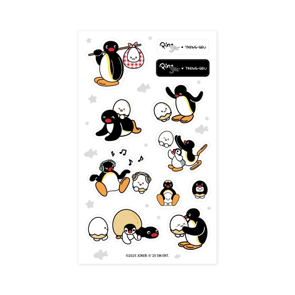 [PRE-ORDER] TAEYEON - Character Sticker [PINGU X TAENG-GEU Pop-Up Store Official MD]