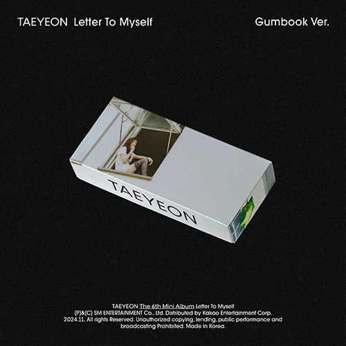TAEYEON - Letter To Myself [6th Mini Album - Gumbook Ver.]