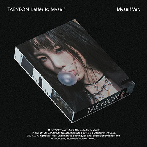 TAEYEON - Letter To Myself [6th Mini Album - Myself Ver.]