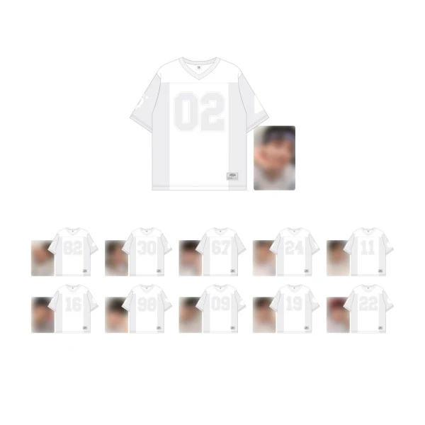 THE BOYZ - Rugby T-Shirt [WORLD TOUR : ZENERATION2 Official MD]