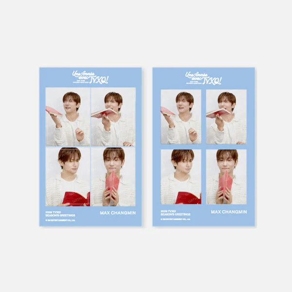 [PRE-ORDER] TVXQ! - 4-Cut Photo Set [2026 SM ARTIST Season's Greetings Official MD]