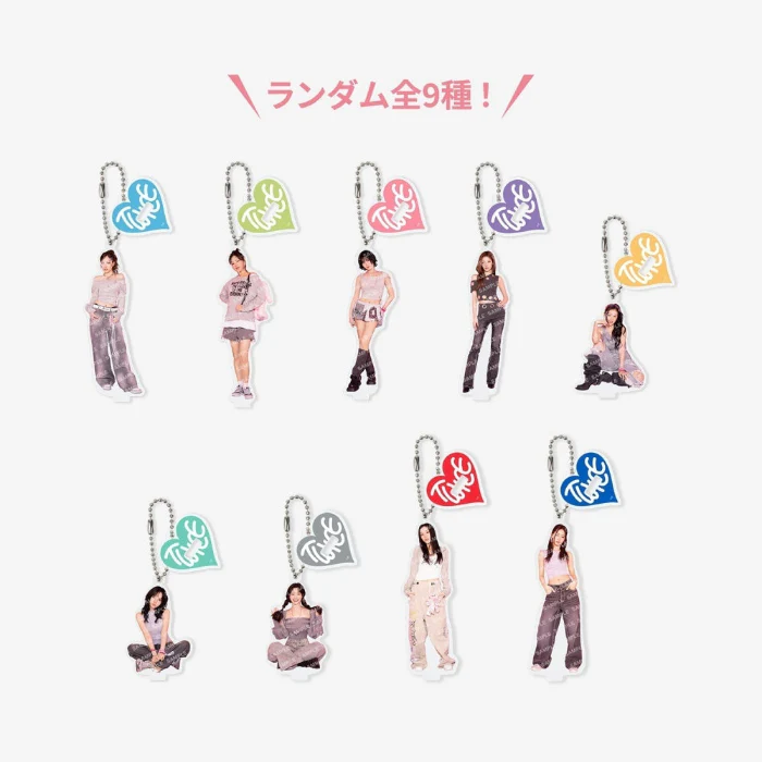 TWICE - Random Mini Acrylic Stand Charm ['THIS IS FOR' World Tour in Japan Official MD]
