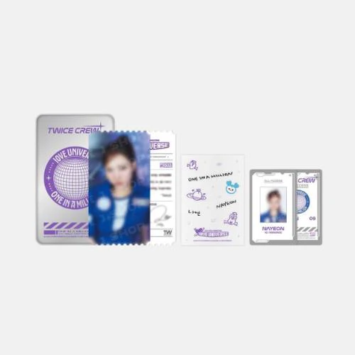 TWICE -  Tin Case Photo Set [2025 Fanmeeting '10VE UNIVERSE' Official MD]