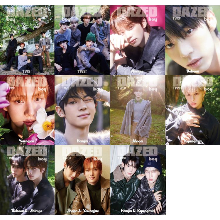 TWS Cover - Dazed & Confused Korea [Boy Edition]