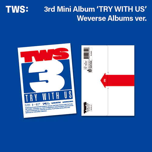TWS - TRY WITH US [3rd Mini Album - Weverse Ver.]