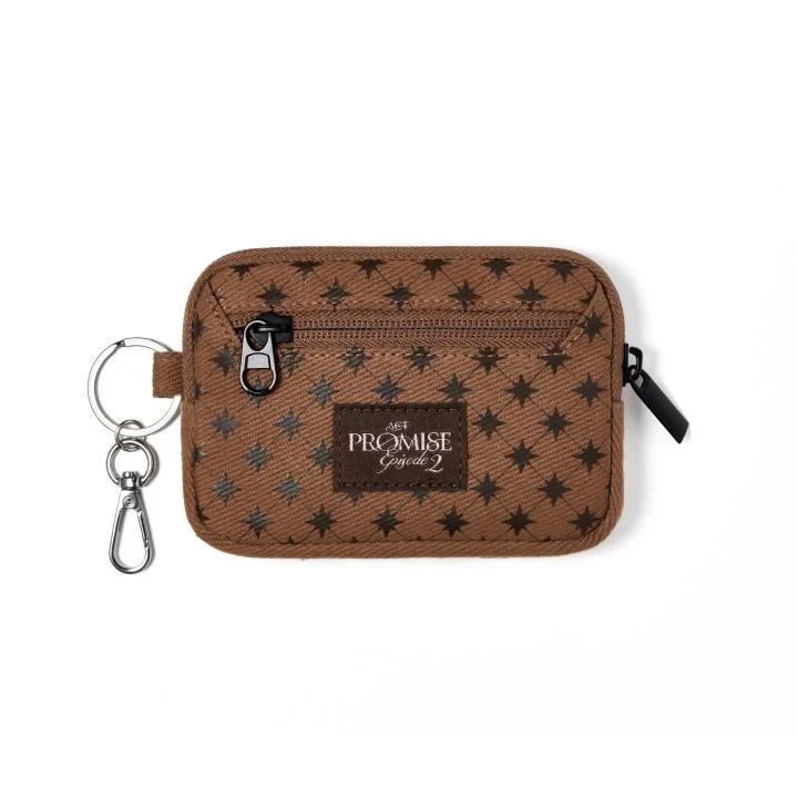 TXT - Multi Mini Pouch (Brown) [WORLD TOUR 'ACT : PROMISE' EP.2 Official MD]