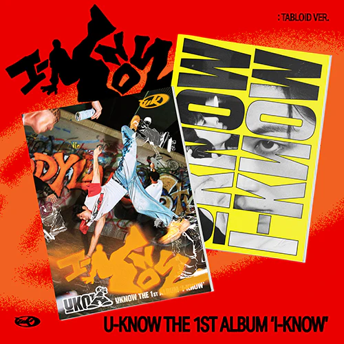 U-KNOW - I-KNOW [1st Album - Tabloid Ver.]