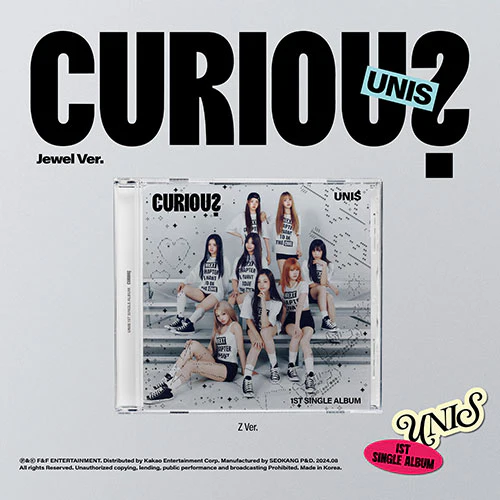 UNIS - CURIOUS [1st Single Album - Jewel Ver.]