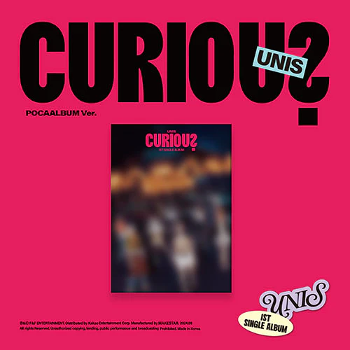 UNIS - CURIOUS [1st Single Album - POCA Ver.]