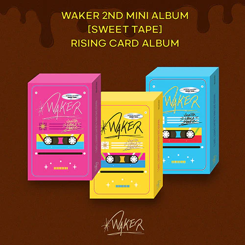 WAKER - Sweet Tape [2nd Mini Album - Rising Card Ver.]