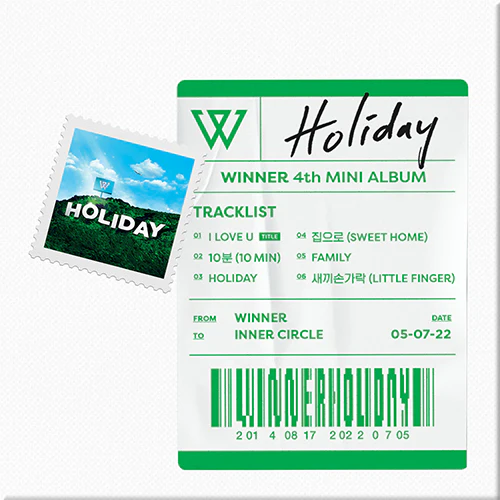 WINNER - HOLIDAY [4th Mini Album - KiT Ver.]