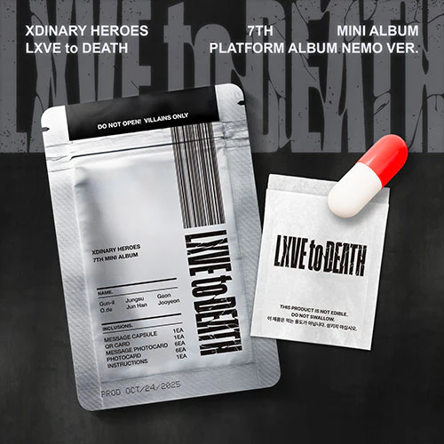 Xdinary Heroes - LXVE to DEATH [7th Mini Album - Platform Nemo Ver.]