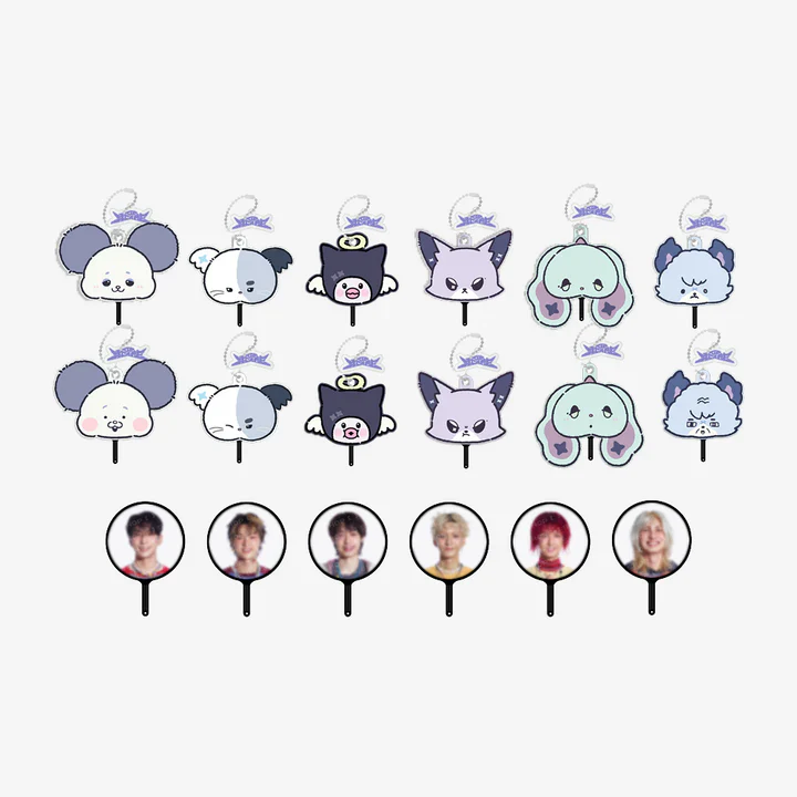 Xdinary Heroes - Xdinary Monsters Secret Mini Picket Keyring ['The Xcape' Summer Special Official MD]