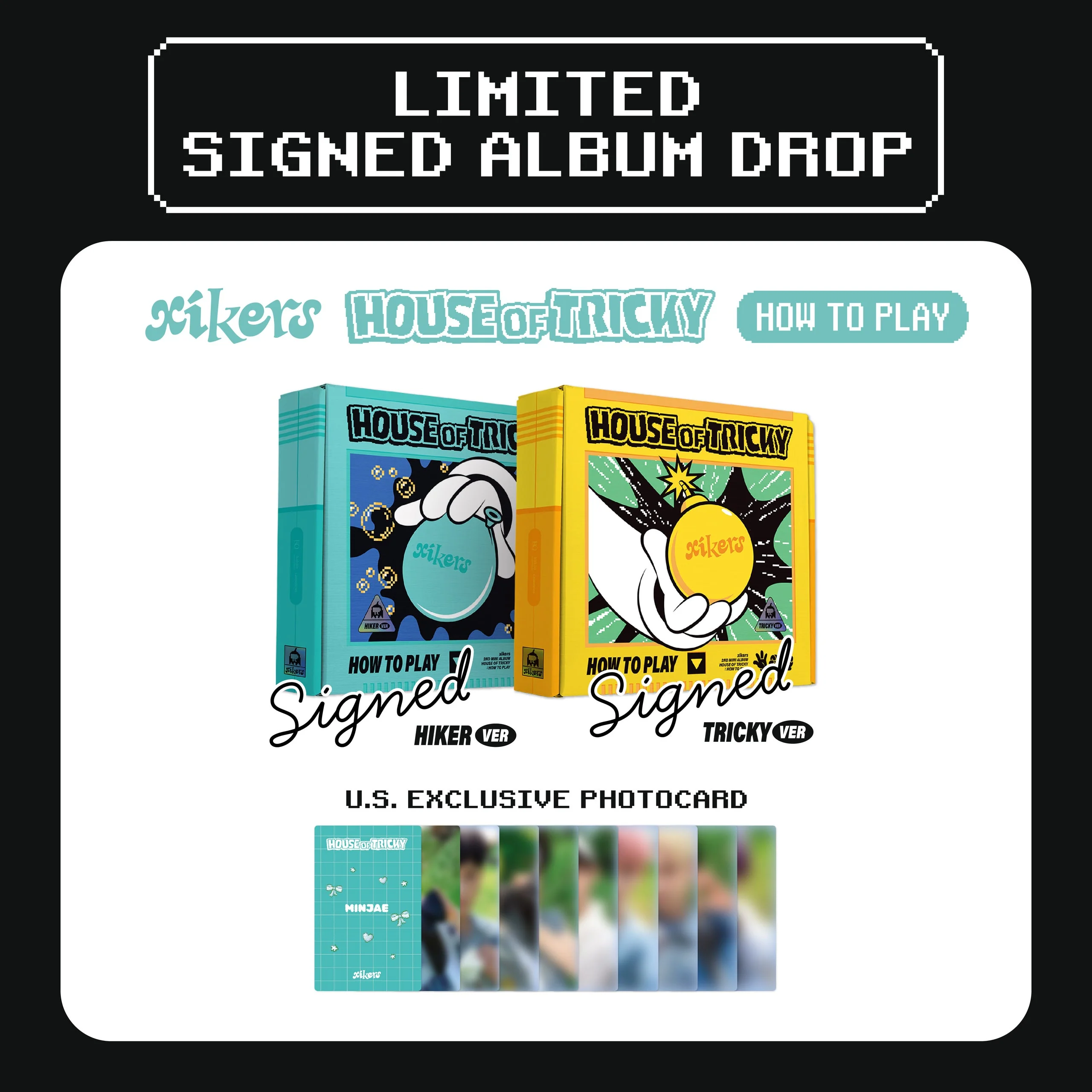 xikers - HOUSE OF TRICKY : HOW TO PLAY [2nd Mini Album - Signed U.S. Exclusive Ver.] - Image 4