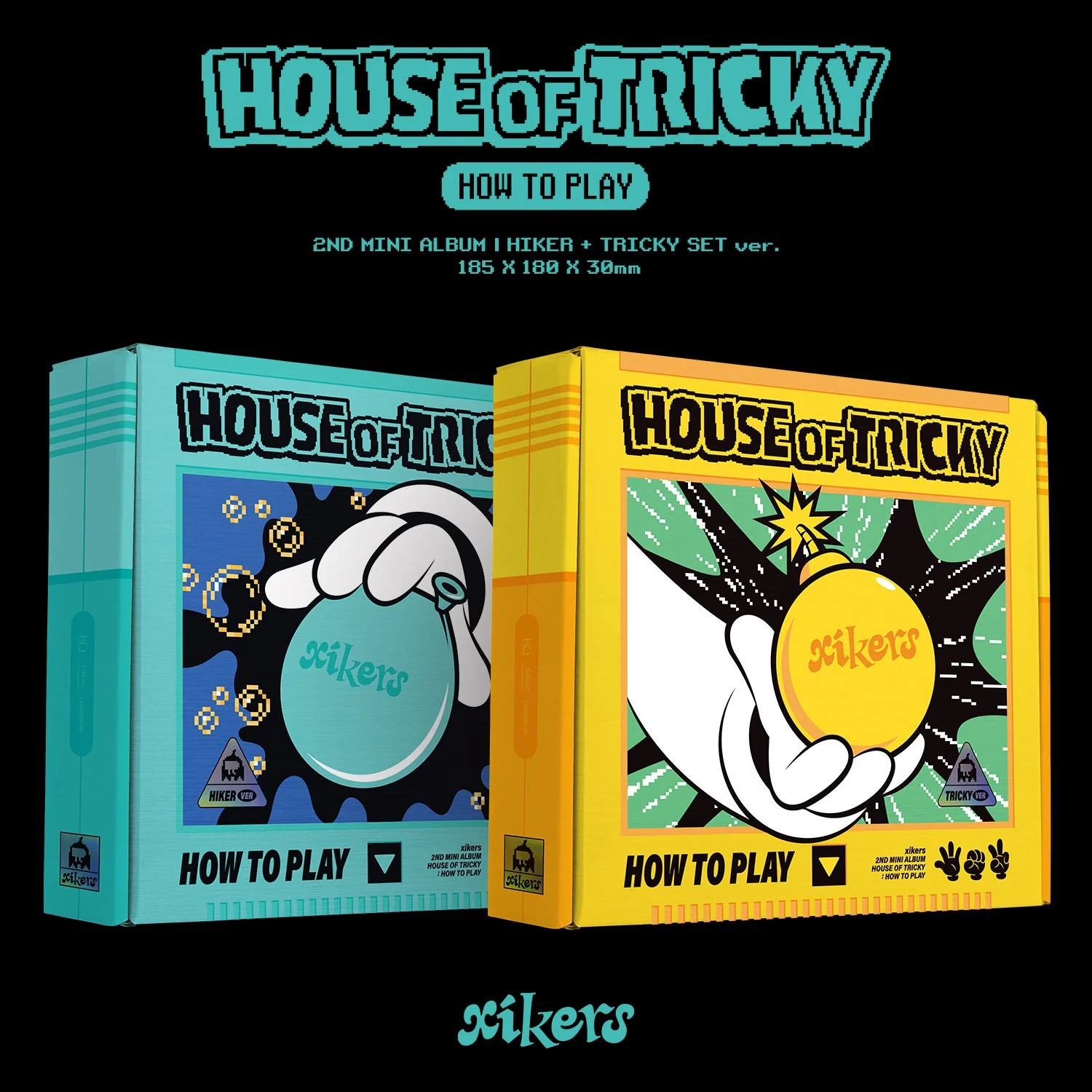 xikers - HOUSE OF TRICKY : HOW TO PLAY [2nd Mini Album - U.S. Exclusive POP-UP Ver.]