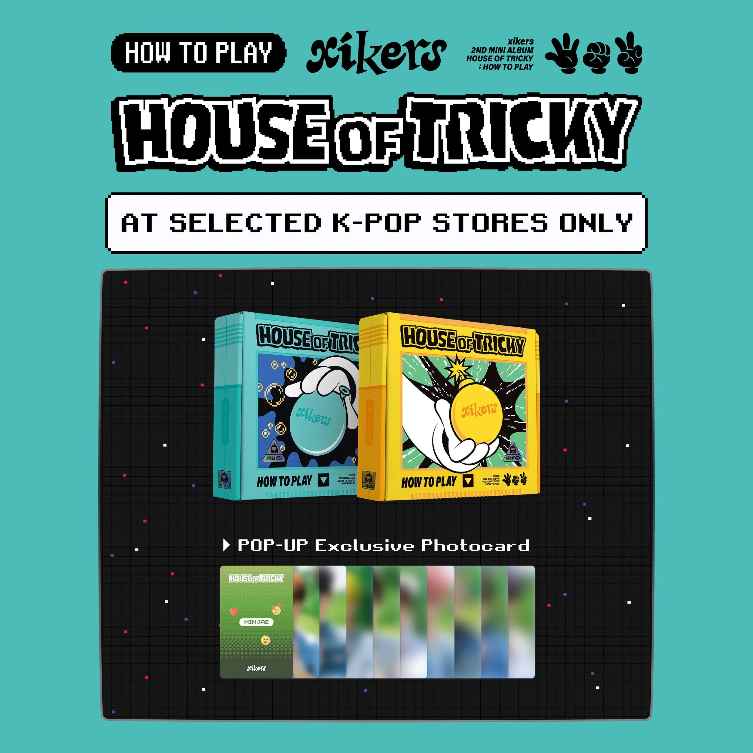 xikers - HOUSE OF TRICKY : HOW TO PLAY [2nd Mini Album - U.S. Exclusive POP-UP Ver.] - Image 4
