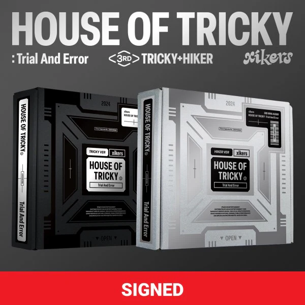xikers - HOUSE OF TRICKY : Trial And Error [3rd Mini Album - Signed U.S. Exclusive Ver.]