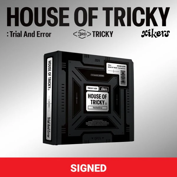 xikers - HOUSE OF TRICKY : Trial And Error [3rd Mini Album - Signed U.S. Exclusive Ver.] - Image 3